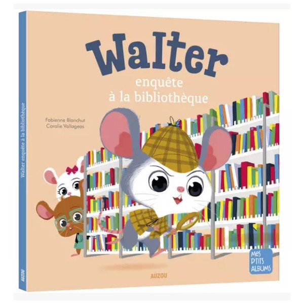 Walter enquête à la bibliothèque