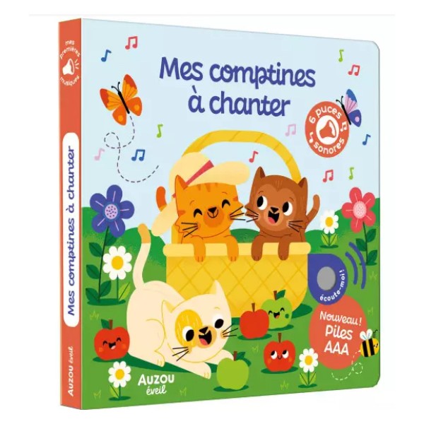 Livre musical - Mes comptines à chanter