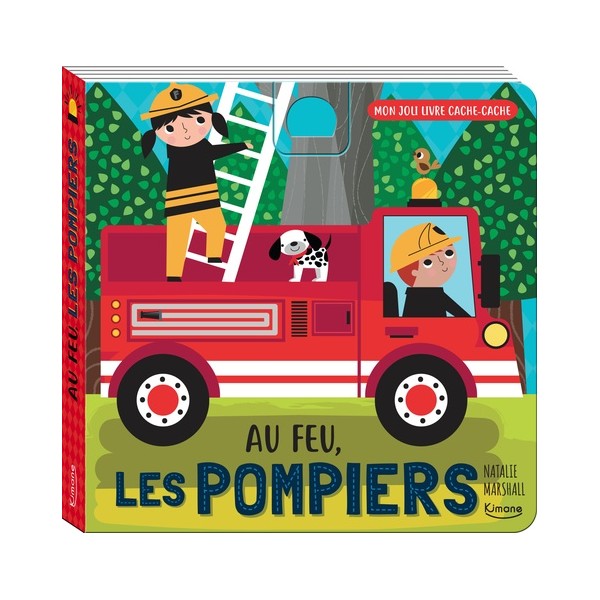 Livre cache-cache - Au feu, les pompiers