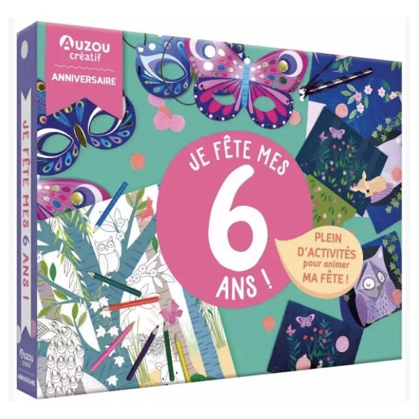 Coffret anniversaire - Je fête mes 6 ans !