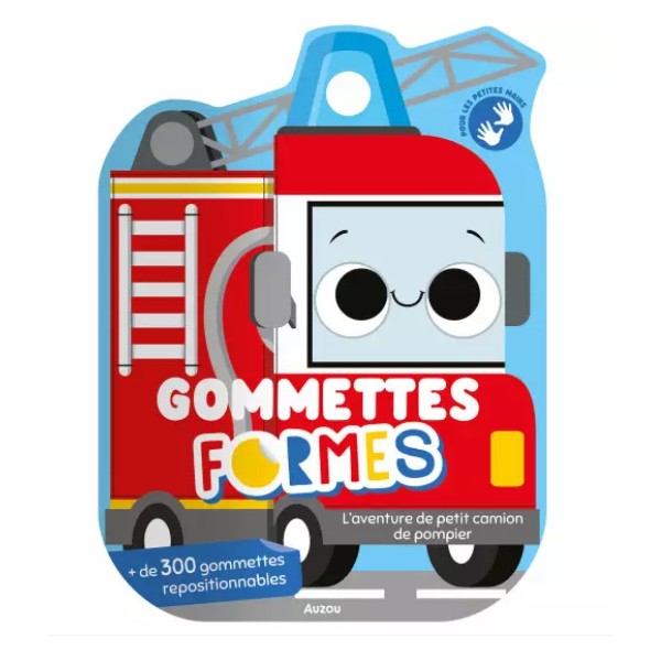 L’aventure du petit camion de pompier - Gommettes formes