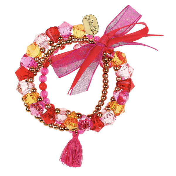 Bracelet Anemoon - Rose Rouge