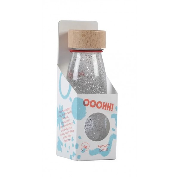 Bouteille sensorielle - Float bottle Silver