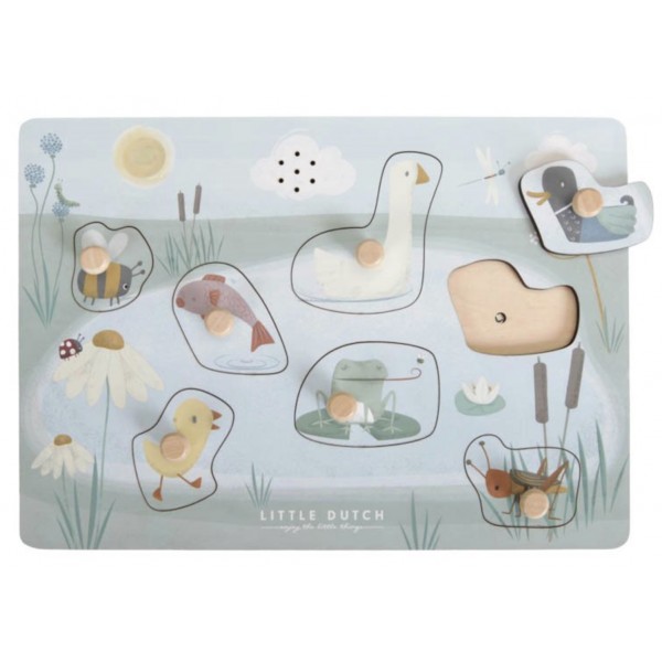 Puzzle sonore - en bois - Little goose