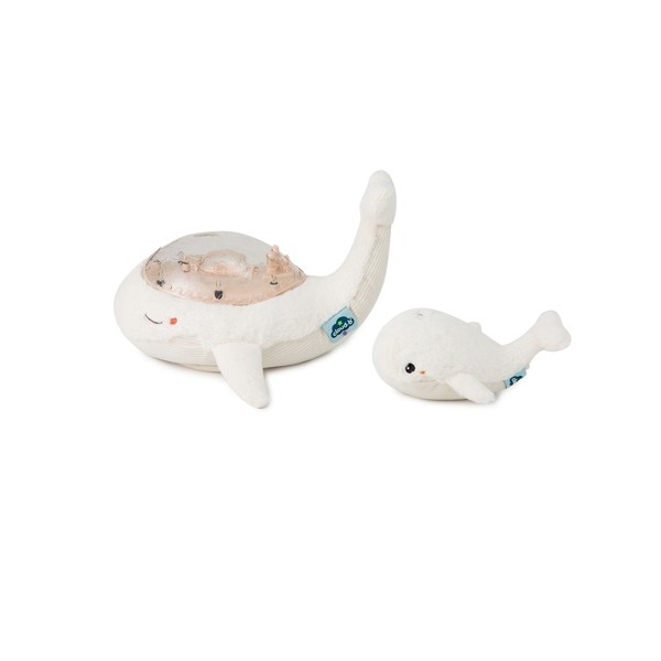 Veilleuse - Tranquil Whale Family - Blanc