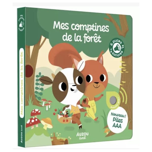 Livre musical - Mes comptines de la forêt