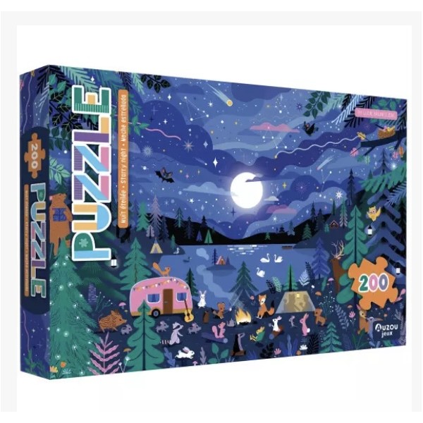 Puzzle - Nuit étoilée 200 pièces