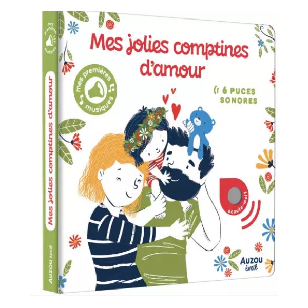 Livre Musical - Mes jolies comptines d’amour