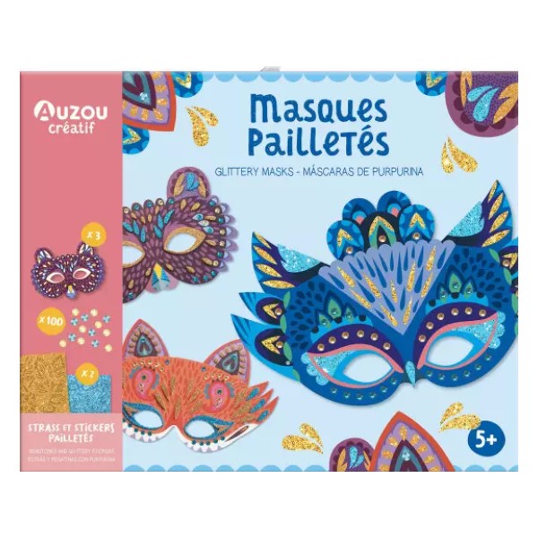 Masques pailletés