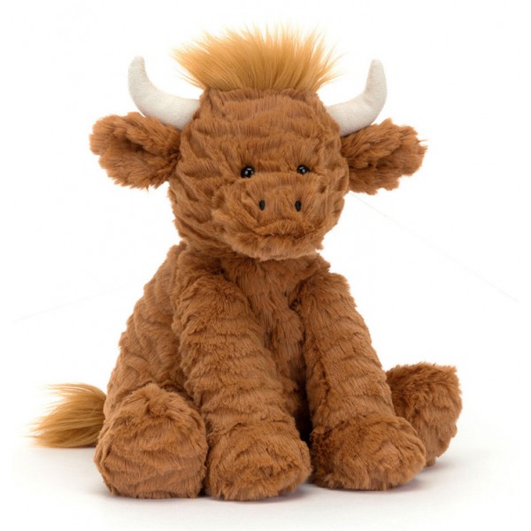 Peluche - Taureau - Fuddlewuddle Highland cow