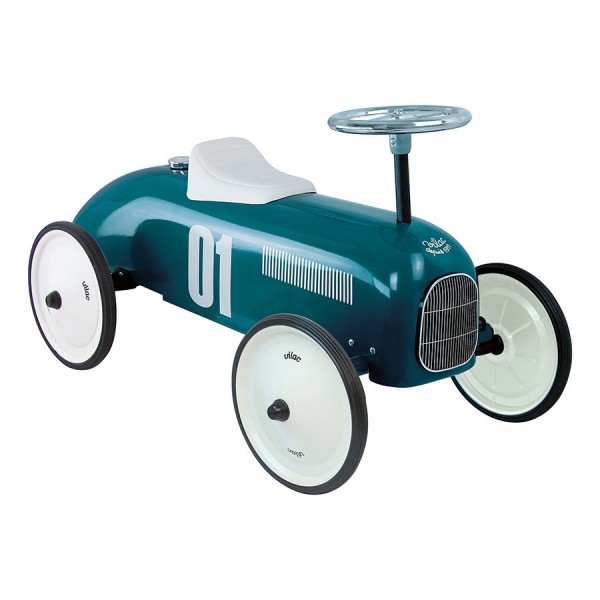 Porteur - Voiture vintage Bleu pétrole