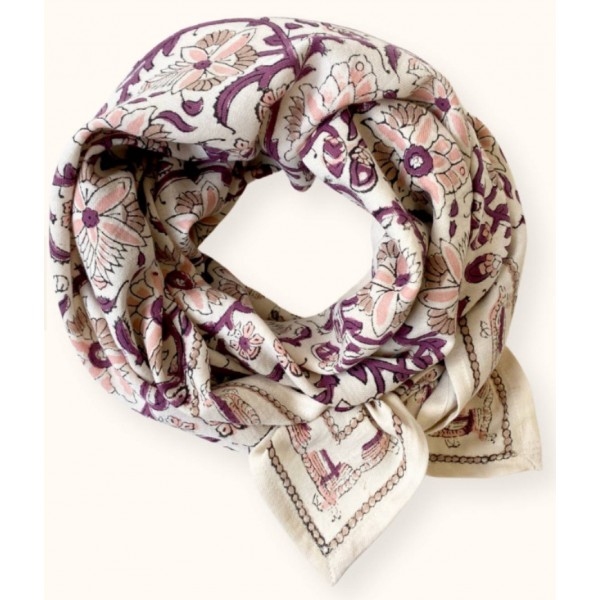 Foulard big - Latika Bird Milk