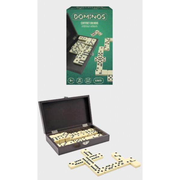 Coffret dominos 28 pièces