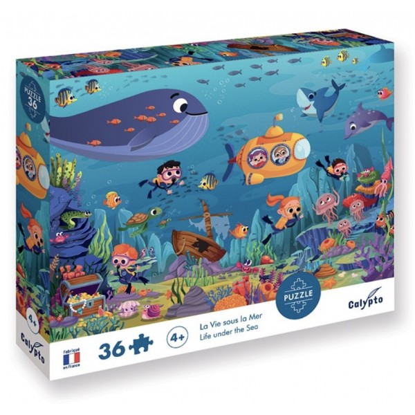 Puzzle - La Vie sous la Mer 36 pièces