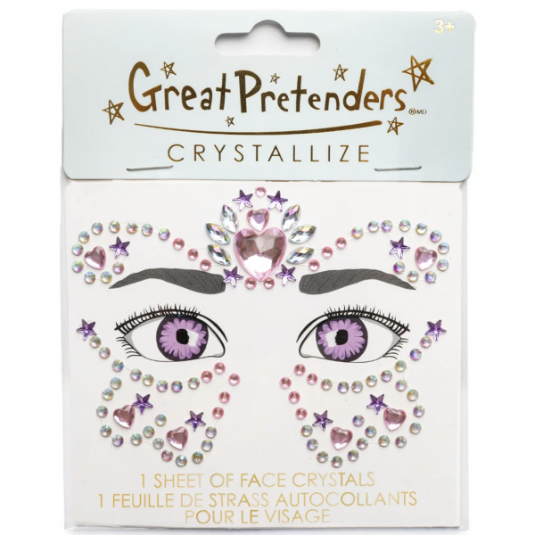 Déguisement - Face Crystal - Butterfly