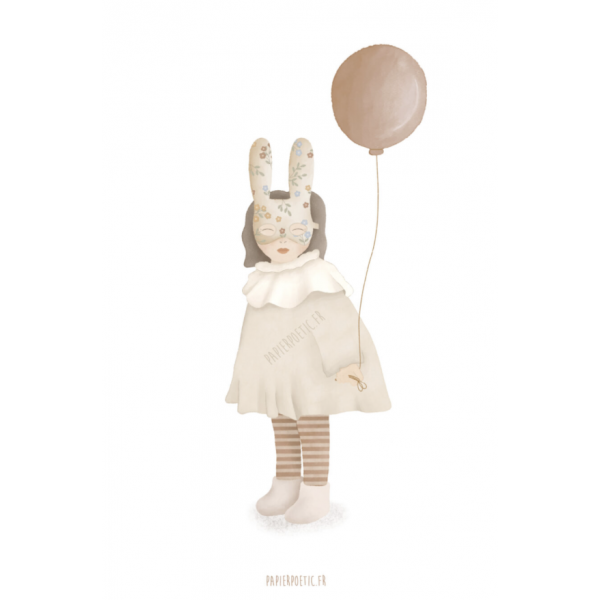 Carte - L'enfant Lapin