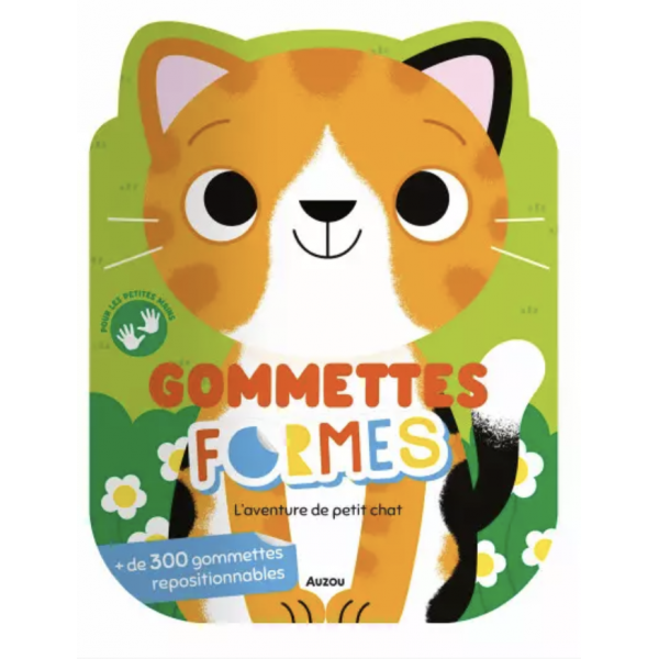 L'aventure de petit chat - Gommettes formes