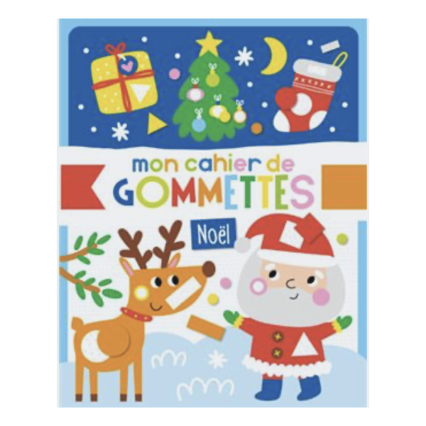 Mon cahier de gommettes - Noel