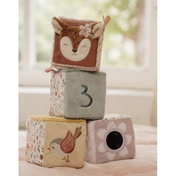 Lot de 4 cubes doux - Fairy Garden