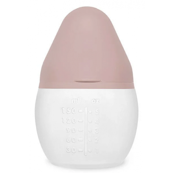 Biberon anti-colique en silicone - 150ml Blush