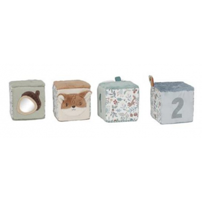 Lot de 4 cubes doux -...
