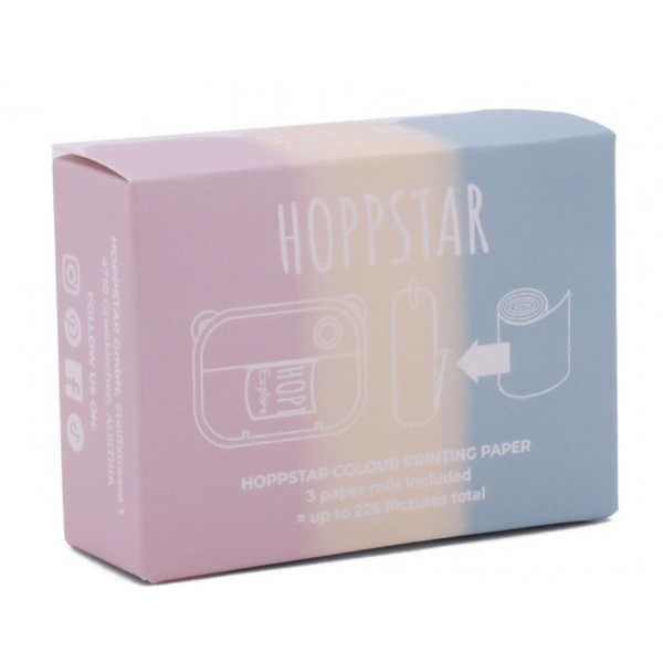 Recharge papier couleur - Appareil photo Hoppstar