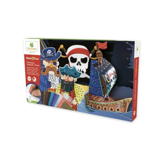 Stick'N Fun - XXL - Mosaïques - Pirates