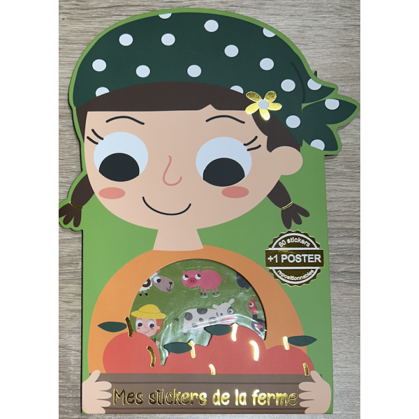 Stickers repositionnables + poster - La Ferme