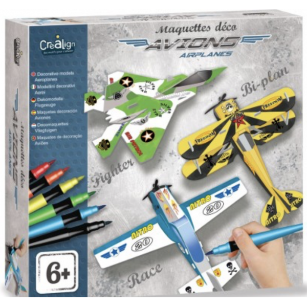 Maquette Deco - Avions - Airplanes