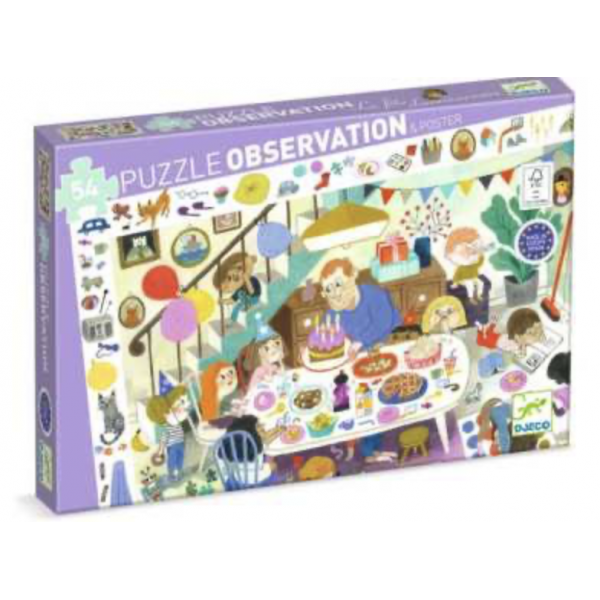 Puzzle Observation - L'anniversaire
