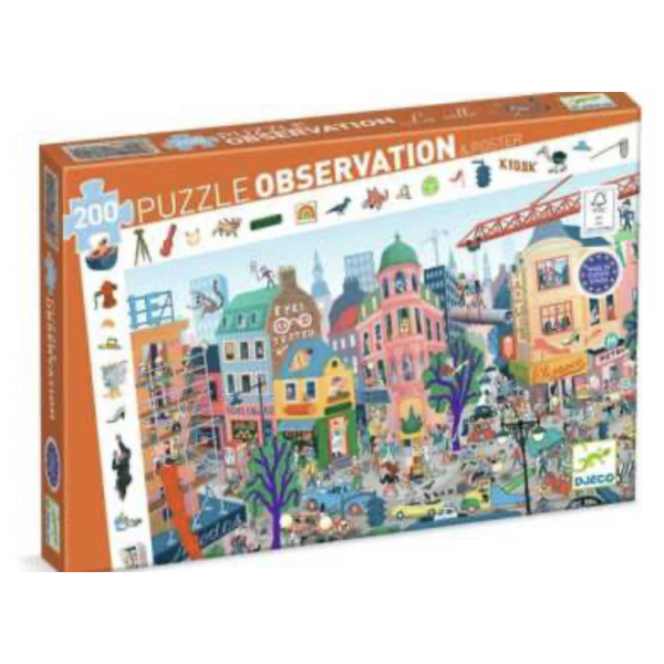 Puzzle Observation - La ville