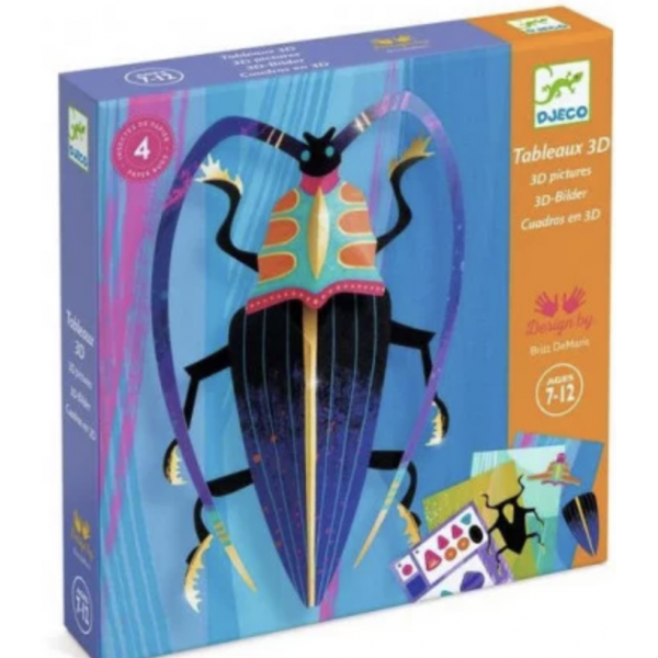 Tableaux 3D - Paper Bugs