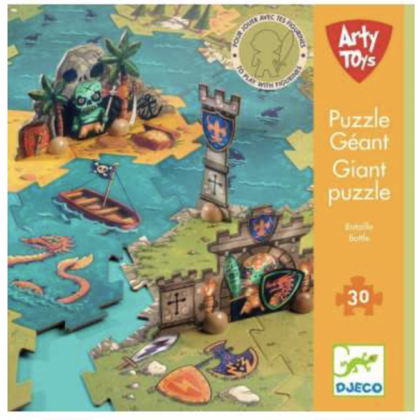 Arty Toys - Puzzle Géant - Bataille