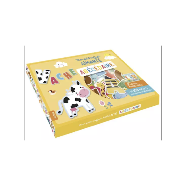 Mon petit coffret aimanté -  Abécédaire