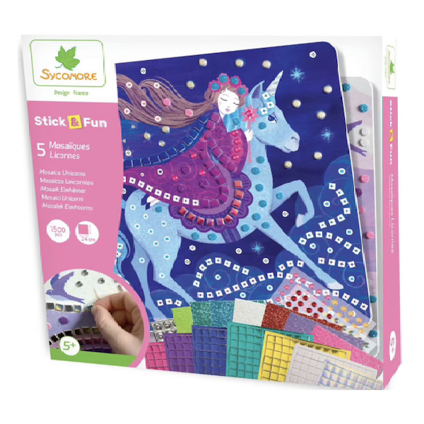 Stick'N Fun - Mosaiques - Licornes
