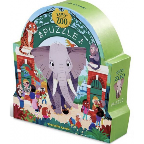 Puzzle - Une journée au zoo