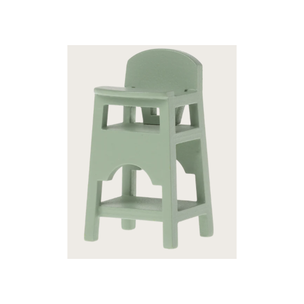 Chaise Haute - Souris - Menthe