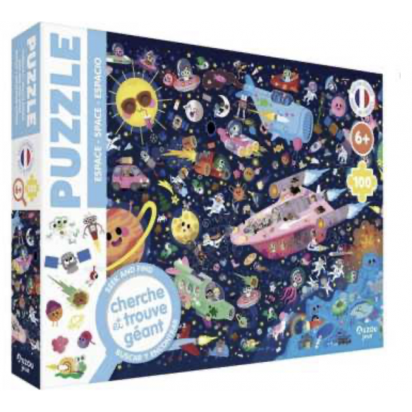 Puzzle - Cherche et trouve - Espace
