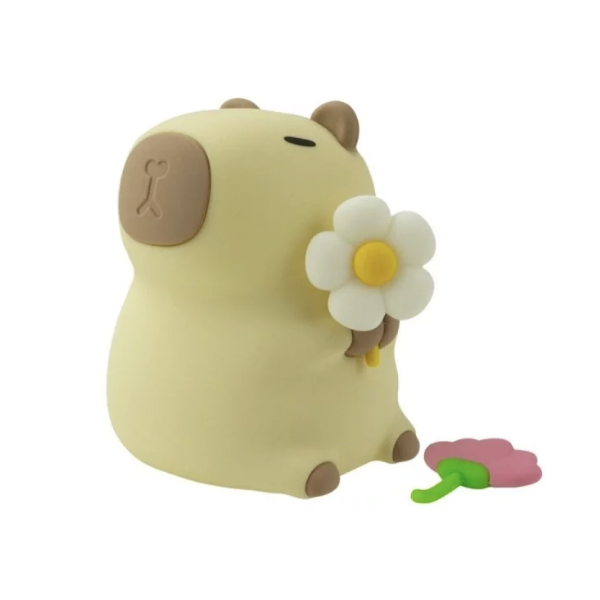 Veilleuse - Capybara fleuriste