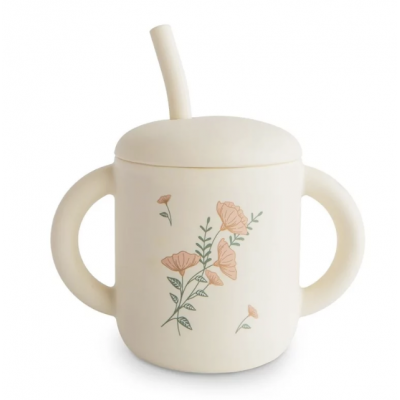 Tasse à bec avec paille -...