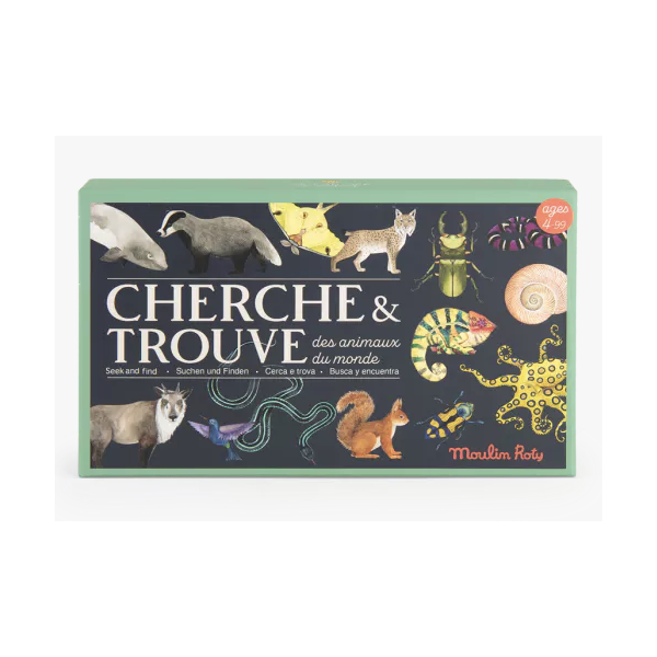 Jeu Cherche et Trouve - Tout autour du monde