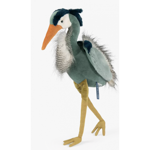 Peluche - Heron - Tout autour du Monde