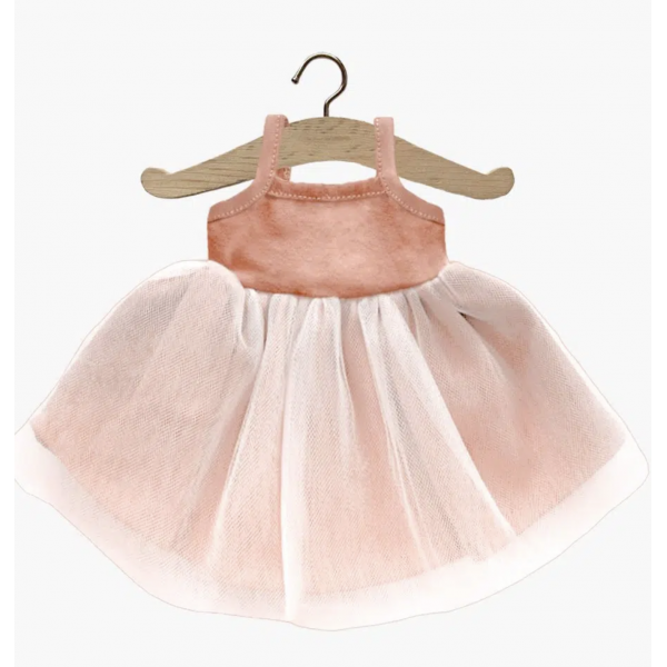 Gordies - Tutu Rosella en jersey rose pâle et tulle rose bagatelle