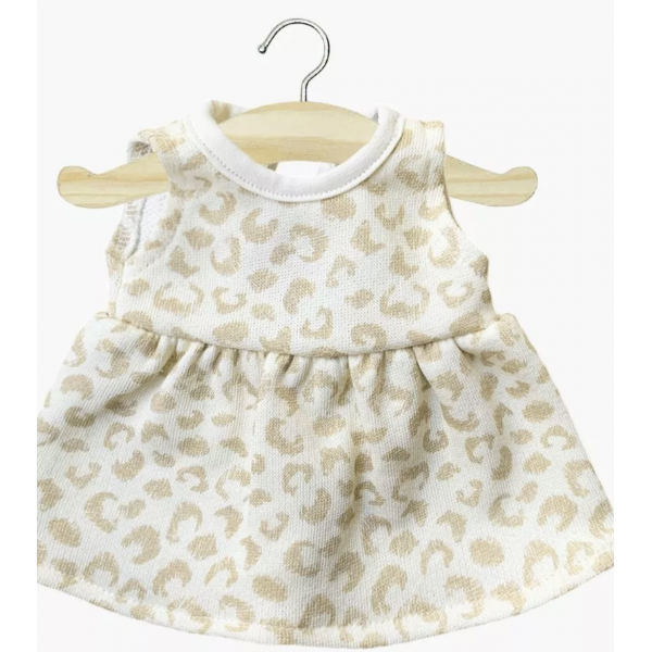 Gordies - Robe Faustine sans manches en molleton Féline