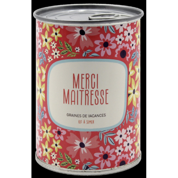 Kit à semer - Merci Maîtresse