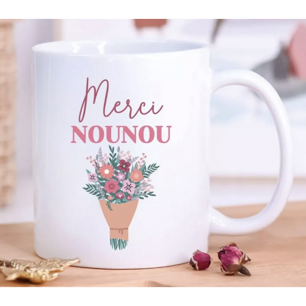 Mug - Bouquet d'amour nounou