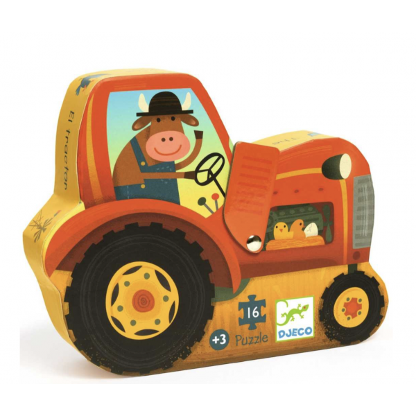 Puzzle - Le tracteur 16 pièces