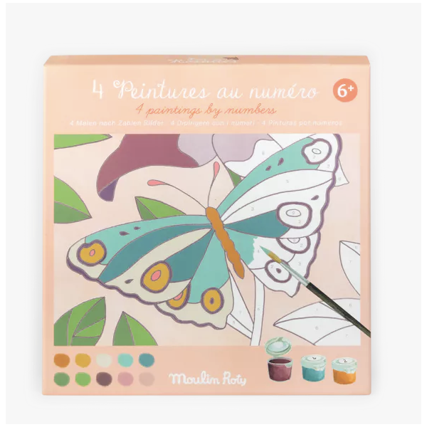 Peintures au numéro -  Les Rosalies