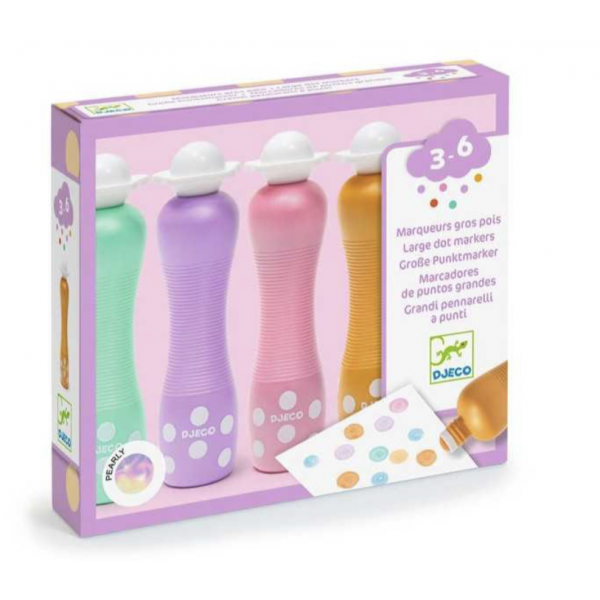 Marqueurs gros pois - Pearly