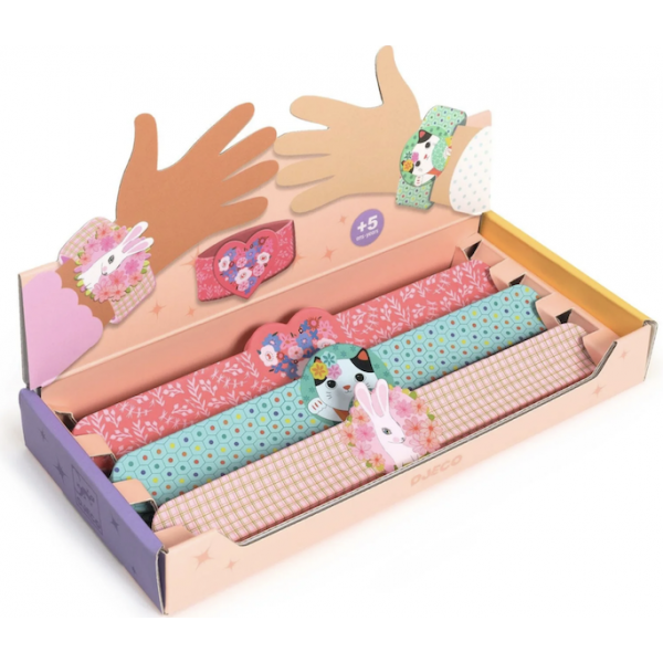 Bracelet enrouleur - Chat - Lapin - Coeur